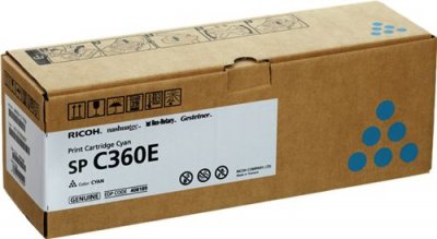RICOH Cartouche toner cyan  pour SP C360 (type SPC360E)