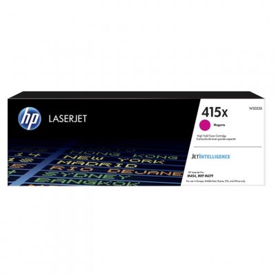 HP Cartouche toner  415X W2033XH Original XL 6 000 pages Magenta - Neuf