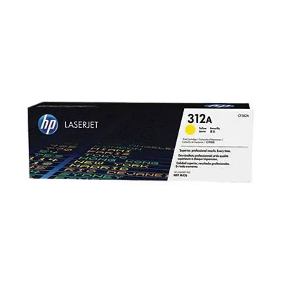 HP Cartouche Toner Original  312a (cf382ac) Jaune 48x33x20 Cm 
