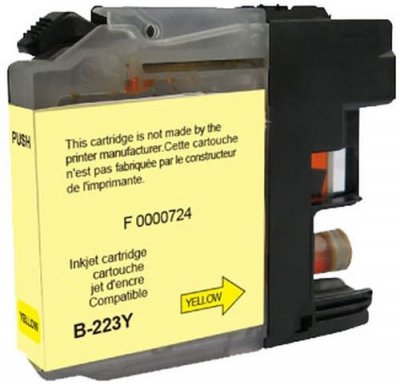 UPRINT Cartouche  Compatible avec Brother Lc-223y Jaune