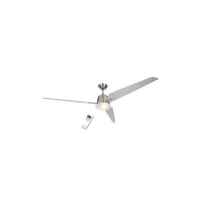 KAISER + KRAFT CasaFan Ventilateur de plafond Eco Aviatos argent&eacute; 162 cm