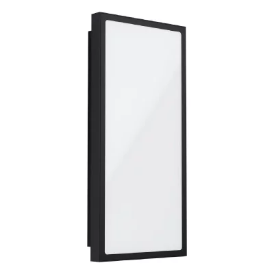 EGLO Casazza applique murale ext&eacute;rieure led encastr&eacute;e noir ip44