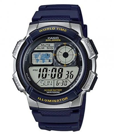 CASIO  AE-1000W-2AVEF, Quartz, 44mm, 10ATM