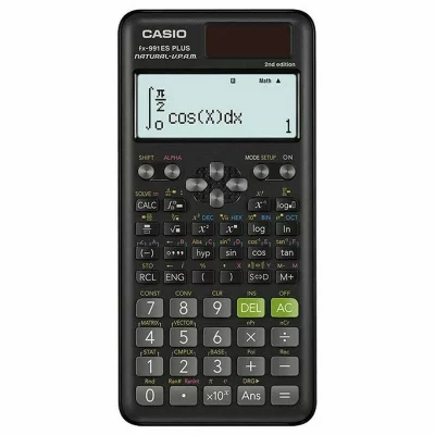 CASIO  Calculateur SCIENTIFIC FX 991ES PLUS 2 noir 12-DIGIT