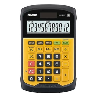 CASIO  calculatrice de bureau wm320mt orange