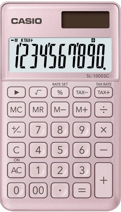 CASIO  Calculatrice Sl-1000sc-pk One Size Pink