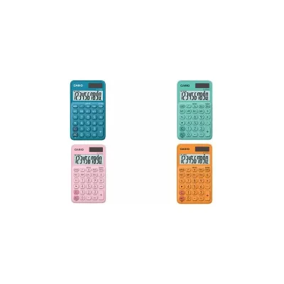 CASIO  Calculatrice SL-310UC-RG, orange - Lot de 2