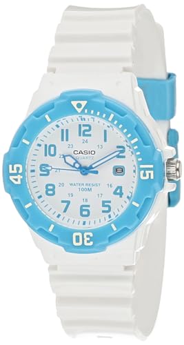 CASIO  Femme Montre Bracelet &agrave; Quartz analogique de Resin LRW 200H 2B