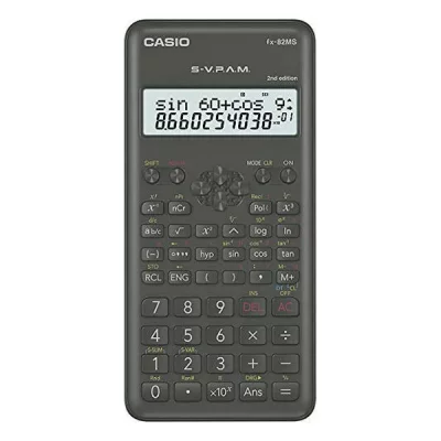 CASIO  Fx-82ms 2nd Edition Calculator Noir
