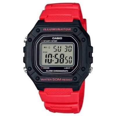 CASIO  heavy duty w-218h-4bv orologi da polso uomo al quarzo