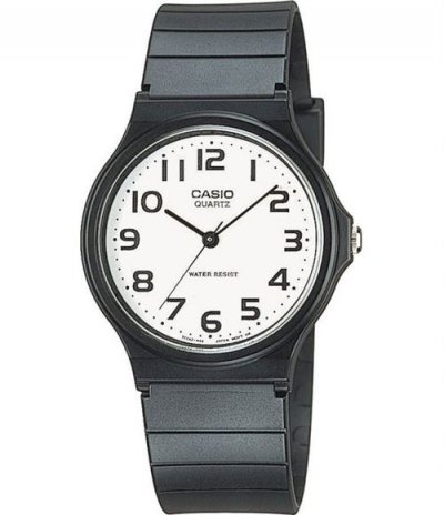CASIO  Hommes Analogique Quartz Montre avec Bracelet en R&eacute;sine MQ-24-7B2LEG