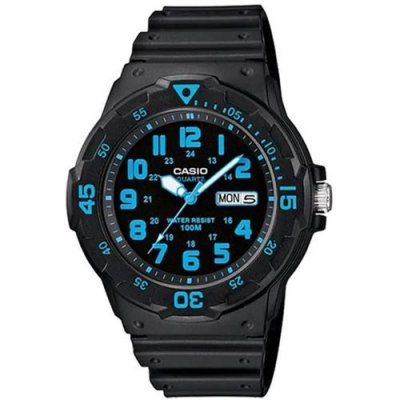 CASIO  Hommes Analogique Quartz Montre avec Bracelet en R&eacute;sine MRW-200H-2