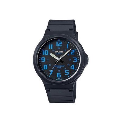 CASIO  Hommes Analogique Quartz Montre avec Bracelet en R&eacute;sine MW-240-2