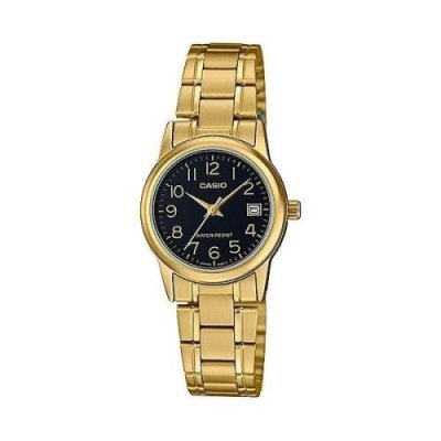 CASIO  LTP-V002G-1B Montre &agrave; Bracelet pour Femme Neuve et Original
