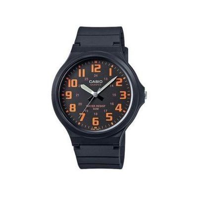 MONTRES CASIO Casio Montre Affichage Bracelet R&eacute;sine et Cadran MW-240-4B