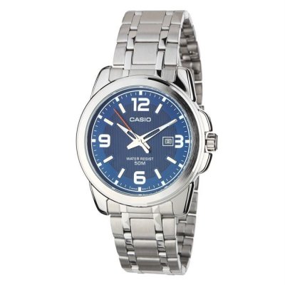CASIO  Montre &eacute;l&eacute;gante MTP-1314D-2A, Bleu, Classique