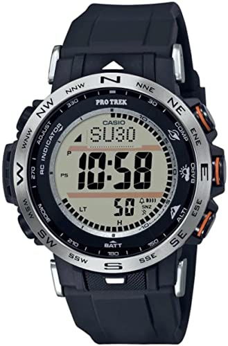 CASIO  - Montre Hommes - Quartz - Digital - Bracelet Plastique Noir - PRW-30-1AER