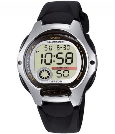 CASIO  Montre Kids LW-200-1AVEF - Gar&ccedil;on - Noir - 5 bars