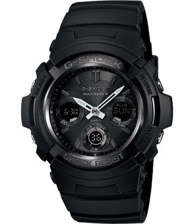 CASIO  Montre pour hommes G-Shock Classic AWG-M100B-1AER