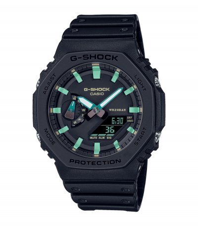 CASIO  Montre pour hommes G-Shock Classic GA-2100RC-1AER