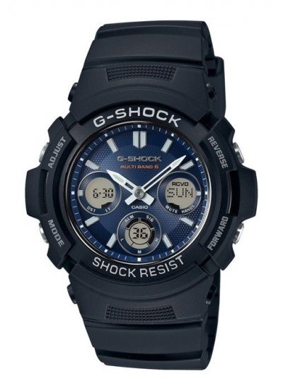 CASIO  Montre Quartz G-shock AWG-M100SB-2AER Homme