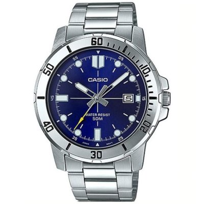 CASIO  MTP-VD01D-2B montre quartz homme Bleu