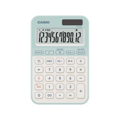 CASIO  neu Calculatrice de bureau vert clair (l x H x P) 101 x 18 x 154.5 mm