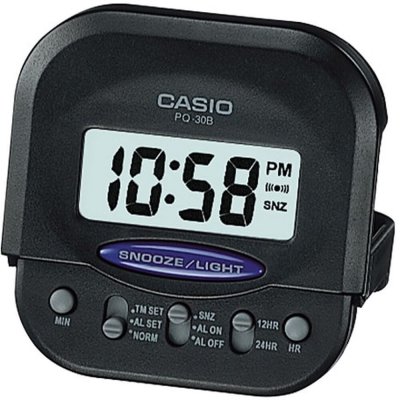 CASIO  - PQ-30B-1EF - R&eacute;veil - Quartz Digitale