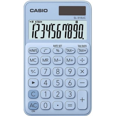 CASIO  Sl-310uc-lb Calculator Bleu