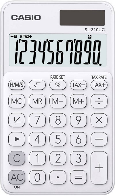 CASIO  SL-310UC-WE Calculatrice de Bureau