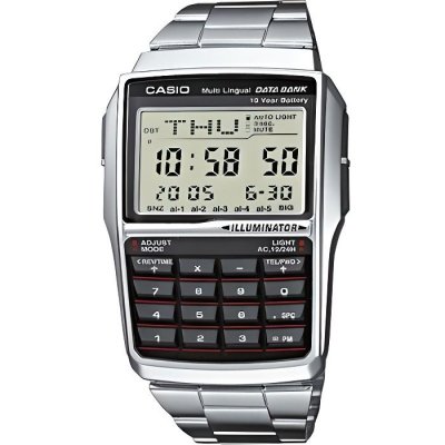 CASIO  Youth Digital Data Bank 5 Alarme Multi-Lingual DBC-32D-1ADF DBC-32D-1 Montre Homme