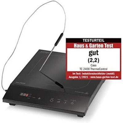 CASO DESIGN Caso TC 2400 Black Countertop Zone induction hob 1 zone(s)