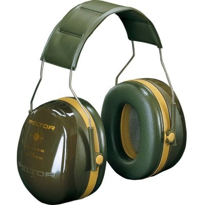 3M PELTOR Casque anti-bruit 3MTM Bull's Eye III Vert Militaire