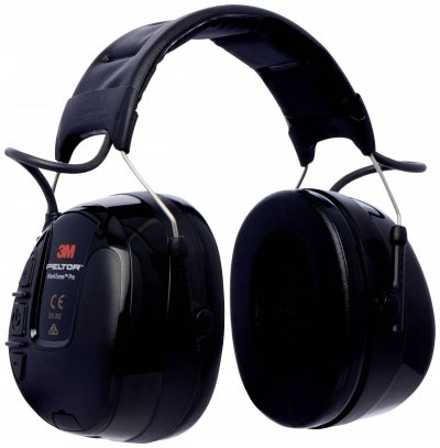 3M PELTOR Casque anti-bruit radio fm  WorkTunes Pro - Noir