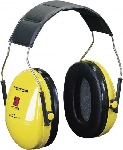 3M Casque antibruit  peltor optime jaune snr 27DB dispo 48H OPT1GU