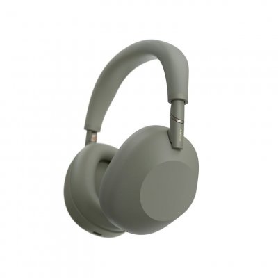 SONY Casque arceau sans fil  WH1000XM6 avec r&eacute;duction active du bruit Vert Olive