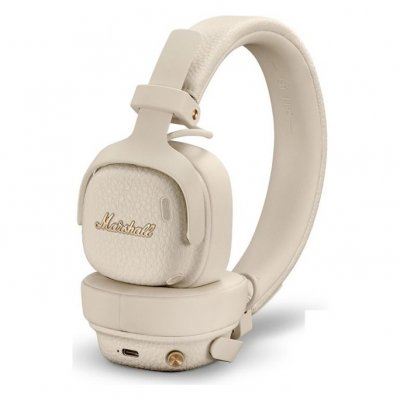 MARSHALL Casque arceau supra-aural sans fil Bluetooth  Milton &agrave; r&eacute;duction active de bruit Beige