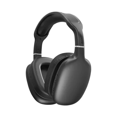 GENERIQUE Casque audio Audeeo Aurora Bluetooth 5.4 Micro Int&eacute;gr&eacute; Arceau R&eacute;glable 14h Autonomie Noir