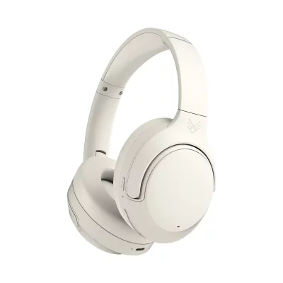 GENERIQUE Casque audio Audeeo Melovibe Bluetooth 5.3 ANC 55h Autonomie Beige