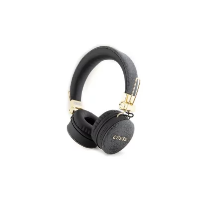 GUESS Casque audio bluetooth 5.3 compatible siri certifi&eacute; ipx4 motif 4g  noir BR0240 
