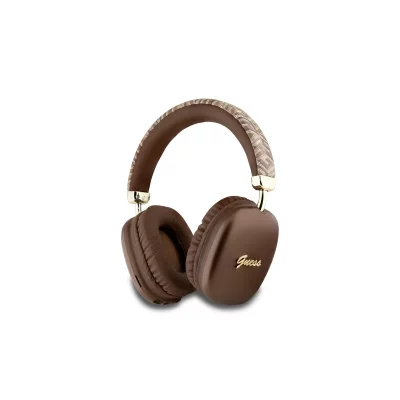 GUESS Casque audio bluetooth 5.3 gcube compatible siri certifi&eacute; ipx4  marron BR0808 