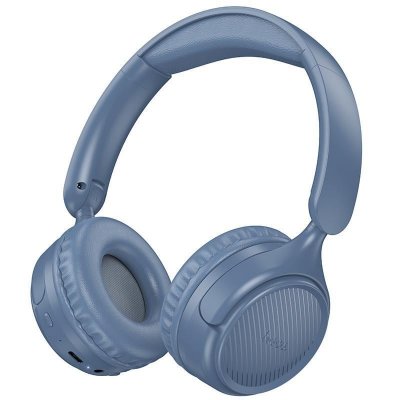 YONIS Casque Audio Bluetooth 5.4 Sans Fil Autonomie 32 Heures Bleu 