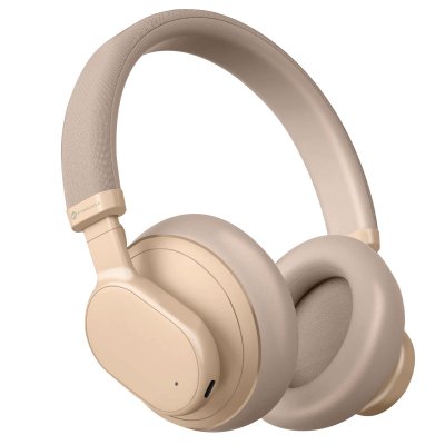 FORCELL Casque Audio Bluetooth &agrave; R&eacute;duction de Bruit Autonomie 30 Heures  Beige 
