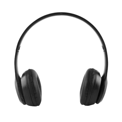 AVIZAR Casque Audio Bluetooth St&eacute;r&eacute;o Micro Radio FM Entr&eacute;e Jack 3.5mm Pliable Noir