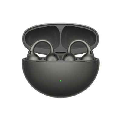 OPPO Casque Audio - &Eacute;couteurs originale - Enco Clip2 Open Earbuds - Gris Ardoise