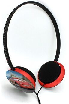 DISNEY Casque audio enfant  DSY-HP731 Cars Noir et Rouge 