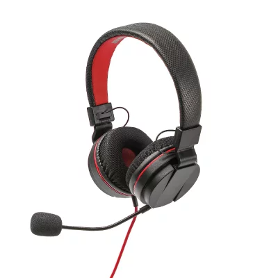 SNAKEBYTE Casque audio Headset S  pour Nintendo Switch noir rouge