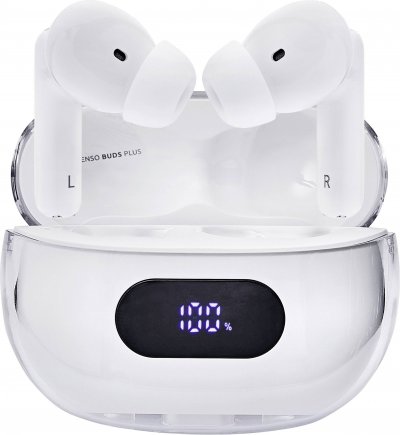 INTENSO Casque Audio -  - BUDS PLUS - Blanc