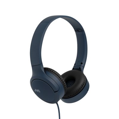 JVC Casque Audio -  - HA-S33UC - Filaire - USB-C - Sur-oreille - Bleu