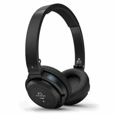 SOUNDMAGIC Casque Audio P23BT Sans Fil Bluetooth Supra Auriculaire Isolation Acoustique Imperm&eacute;able HiFi Noir